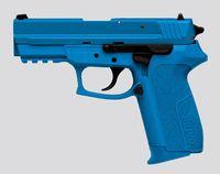 Pistole SIG Sauer určená pro střelbu náboji Simunition
